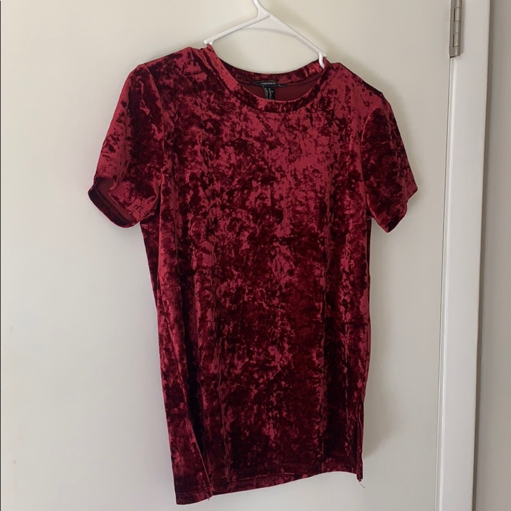 Velvet tshirt